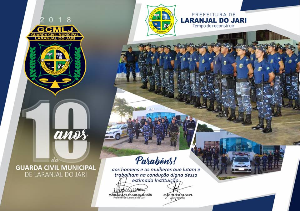 Parabéns a Guarda Municipal